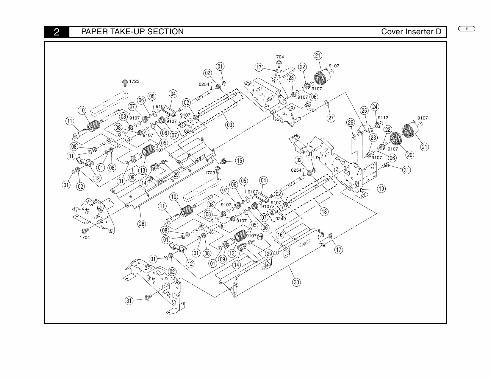 Konica-Minolta Options Cover-Inserter-D Parts Manual-3